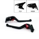 Dlouhé páčky spojky brzdy vhodné pro Z750 2007-2012 Z800 2013-2014 černá generic