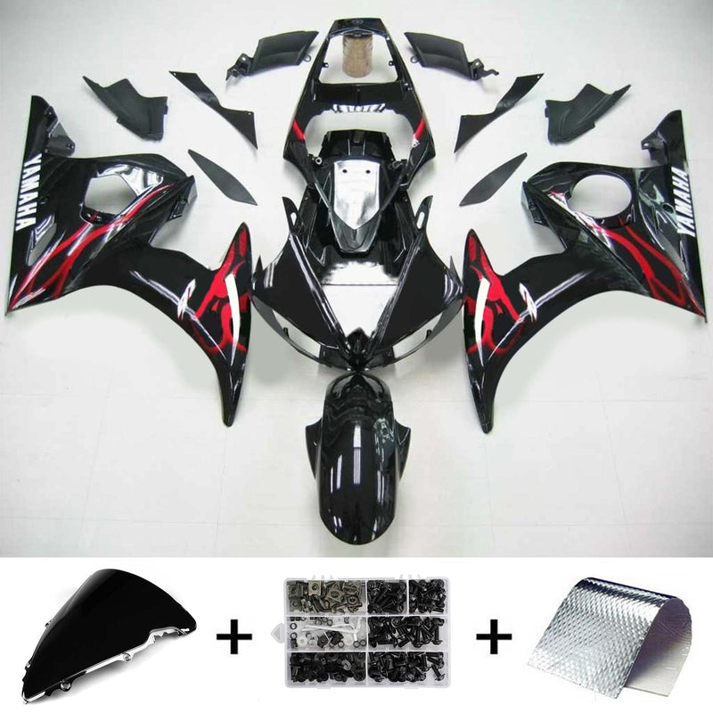 Kit de carenado para Yamaha YZF 600 R6 2003-2004, R6S 2006-2009