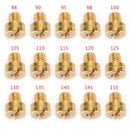 10ks hlavních trysek pro karburátor Mikuni VM22 VM24 VM26 125cc 150cc 200cc 250cc