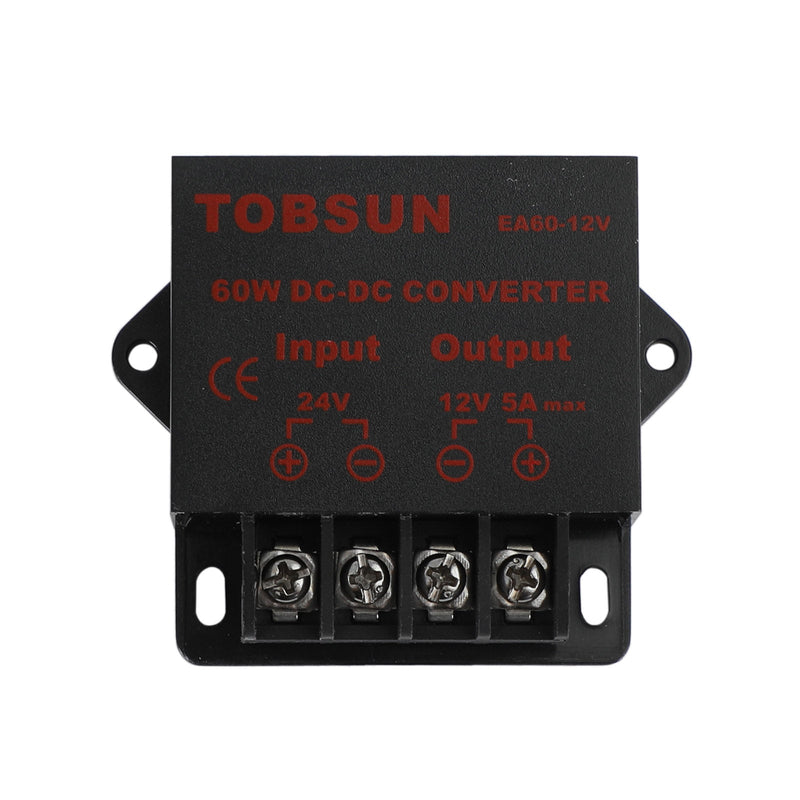 DC Spannungsregler Buck Converter DC 24V bis DC 12V 5A 60W Step Down Reducer