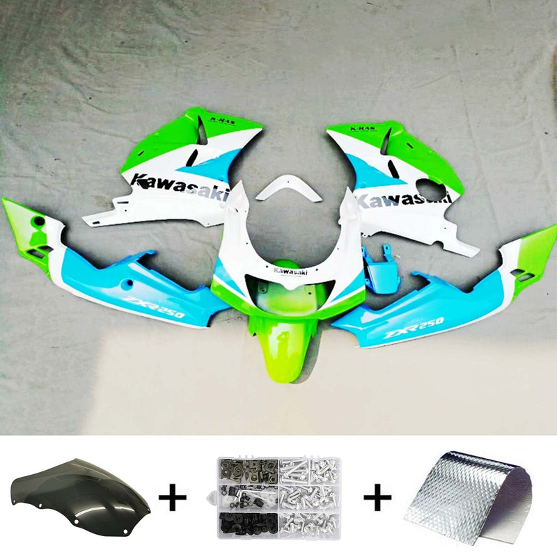 Amotopart Kawasaki ZXR400 1992-1996 kåpa Set Body Plast ABS