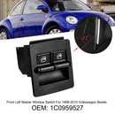 Främre vänster huvudfönsterbrytare för Volkswagen Beetle 1998-2010 1C0959527 Generic