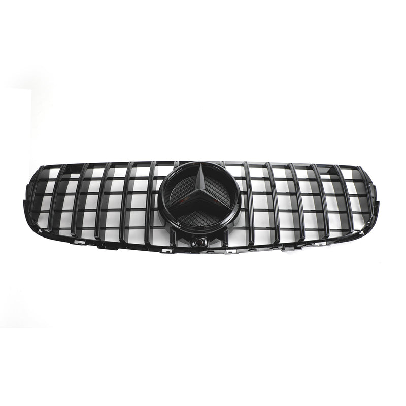 Mercedes Benz GLC X253 C253 2015-2019 Frontstoßstangengrill Grill schwarz glänzend