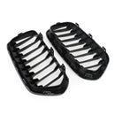 Lesklá černá mřížka předního nárazníku vhodná pro BMW X2 Series F39 2018-2023 Generic