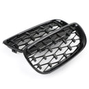Areyourshop Frontniere Grill für BMW 2007–2010 E92 E93 328i 335i 2DR Meteor Black Generic
