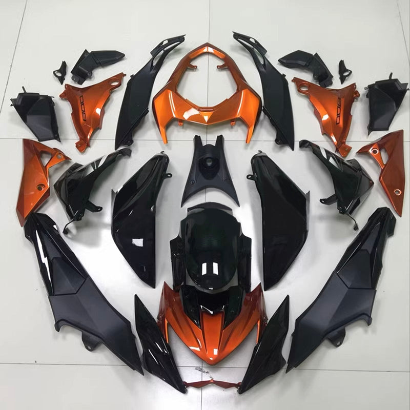 Amotopart kåpa Set för Kawasaki Z800 2013-2018 Body Plastic ABS