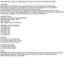 Kit de embrague acero y discos de fricción para Yamaha YZF R15/SP FZ-16 FZ16 2010-2018 Genérico