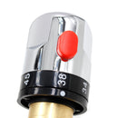 Termostatisk blandingsventil af messing Badeværelsesarmatur Blandingsventil