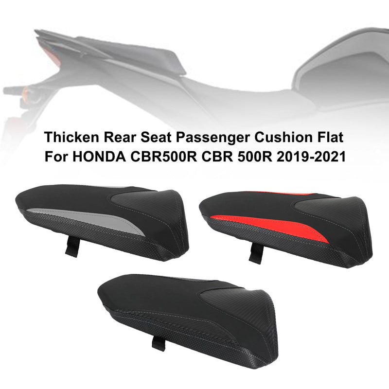 Rücksitz Passagierkissen flach PU für Honda CBR500R 19-21 CBR400R 22-23
