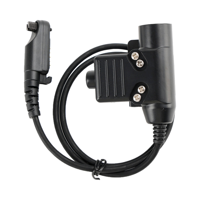 Auriculares ajustables con micrófono de garganta Z-Tactical para Hytera PD600 PD602 PD602g PD605