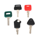 21 Tændingsnøglesæt til tungt konstruktionsudstyr til Case Jd, Volvo, JCB, Komatsu