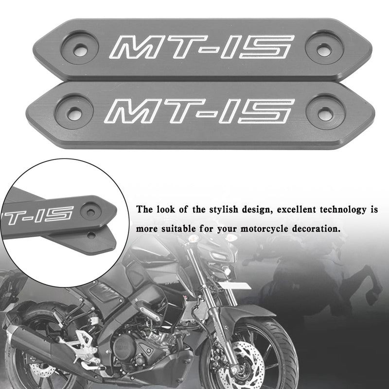 Accesorios de aleación de aluminio cubierta del cuerpo para Yamaha MT 15 MT-15 MT15 2018-2020 genérico