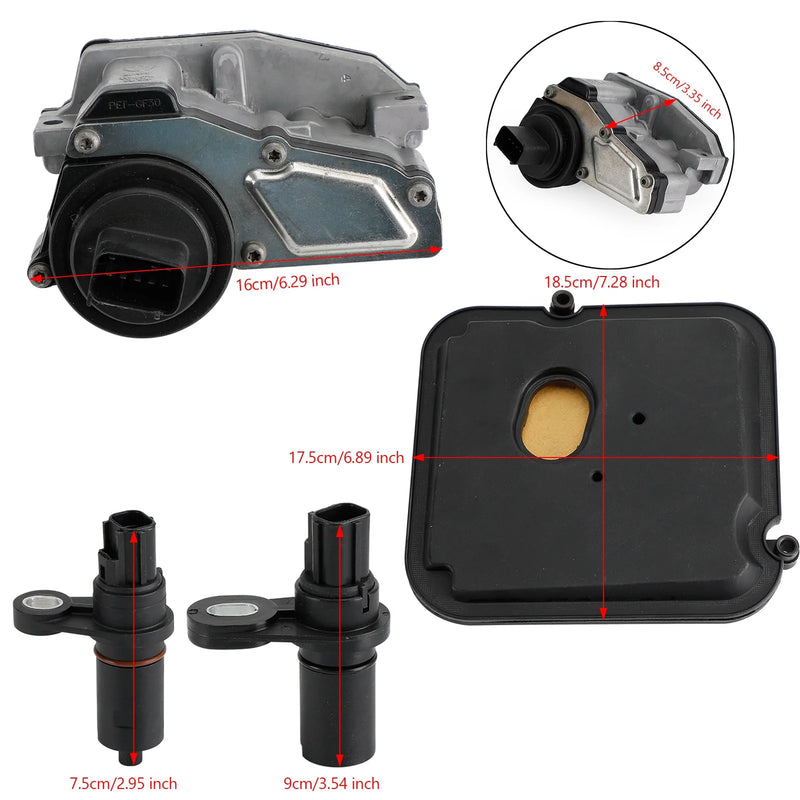 2003-2006 Jeep Wrangler L4 2.4L L6 4.0L Transmissão Shift Solenóide Bloco Kit 42RLE 52854001AA 04799061AB