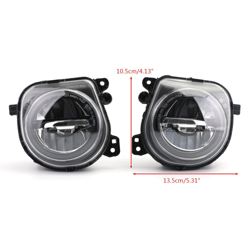 Pari LH + RH edessä LED-sumuvalolamput Sumuvalot BMW 5-sarjan F10 F07 LCI CT Generic