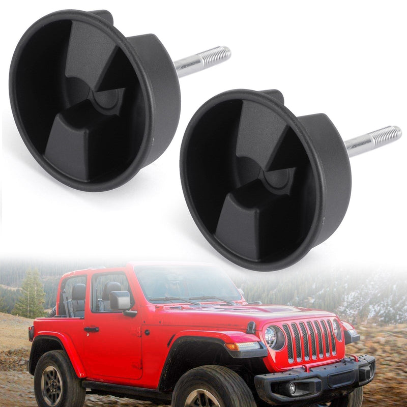 2pcs fits Jeep Wrangler 2007-2017 Hardtop Freedom Top Monting Knob SCHREIDS