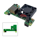 Raspberry Pi Poe Ethernet-Netzteil-Erweiterungsmodul unterstützt 3B+/4B mit Lüfter