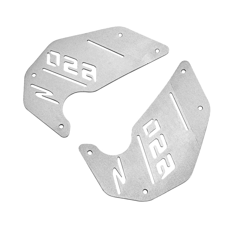 Kawasaki Vulcan S En Vn650 2015-2022 Placa de cubierta de motor Panel lateral plateado para Cafe