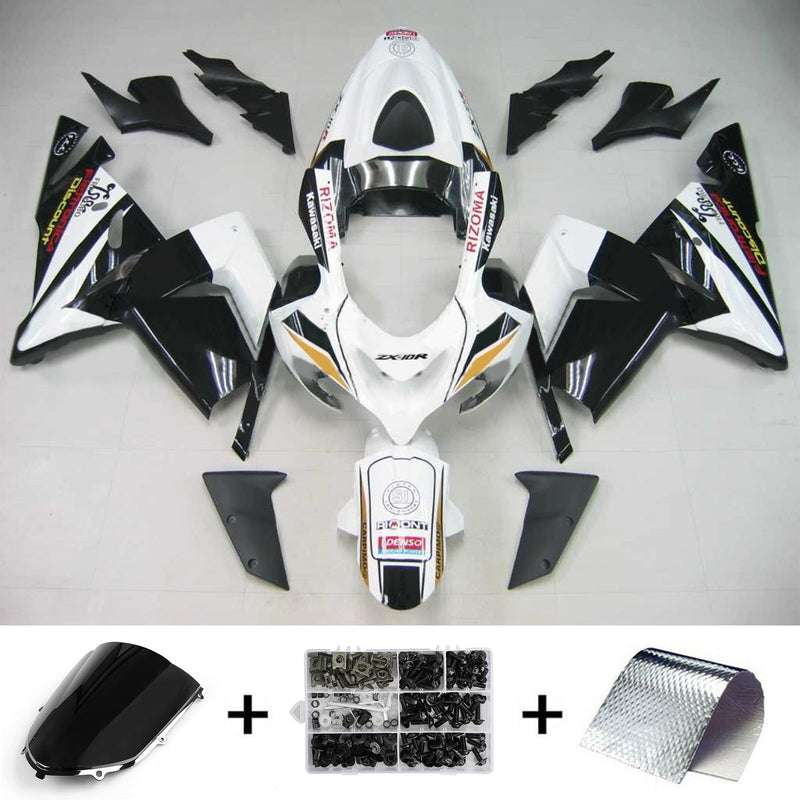 Kåpesett for Kawasaki ZX10R 2004-2005 Generisk