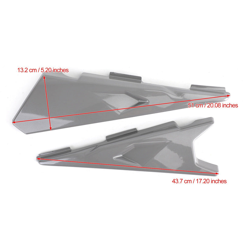 Kåpedeksler for sidesenterkledninger egnet for BMW R1200GS/ADV LC R1250GS/ADV Generisk