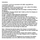 BAC06A 12V batterioplader BAC06A-12V controller til Smartgen Generator