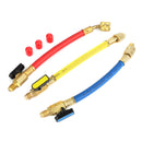 3x fordelermålere A/C køleskabsslanger til R134A R410A