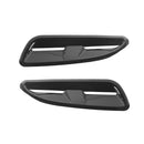 ABS-Kunststoff-Motorhaubenentlüftungsöffnungen in glänzendem Schwarz für Jaguar Xkr Style Rs Vxr Ford Bmw