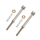 2X Vergaser-Umbausatz Leerlaufschraube Zündkerze passend für 90-06 Big Twin 27006-88