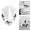 Universal 7/8 '' 22 mm Manillar ABS Plástico Parabrisas de motocicleta Parabrisas genérico