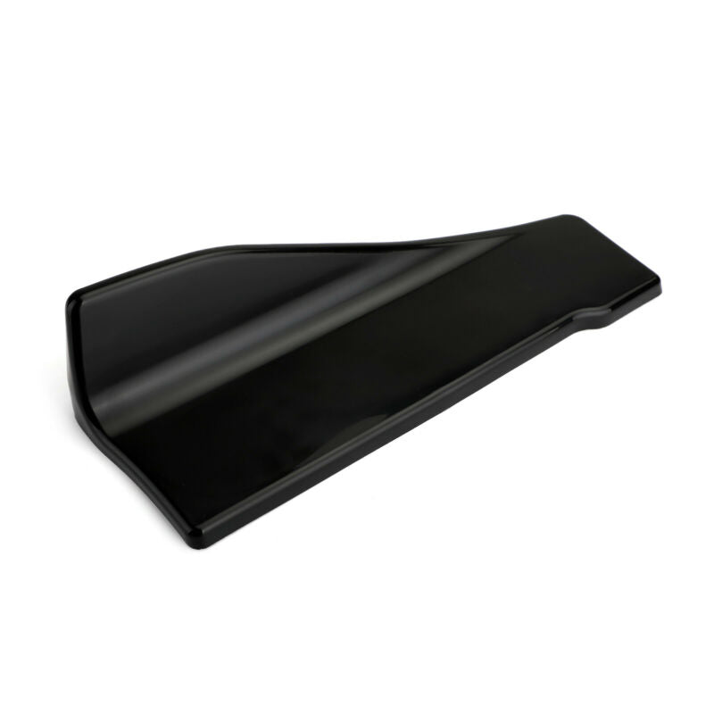 2 peças 35 cm Rock Spoiler Cauda Lip Extension Rocker Splitter Winglet Wings Black Generic