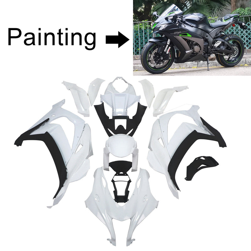 Kawasaki ZX10R 2016-2020 kåpa Set Body Plast ABS