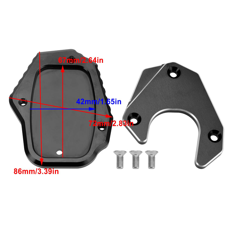 Stativ förstoringsplatta Pad passar Honda CRF250L 2017-2020