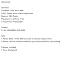 Carenabris Parabrisas para KAWASAKI Z900 2020 Genérico