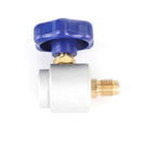 R134A kan tape ventil kølemiddel dispenser til 1/4" og 1/2" AC Freon ladeslange