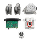 2012-2013 BMW 528i xDrive ActiveHybrid 5 Xenon Ballast, LED-modul, Vänster diodsats