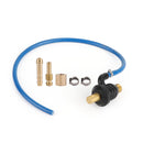 TIG lommelygte gasadapter 35-50 12 mm M10 gas til M16 x 1,5 mm WP-17/18/26