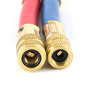 8 Stk Auto Bil A/C Air Conditioning Køling Opladning AC Adapter Slanger Sæt