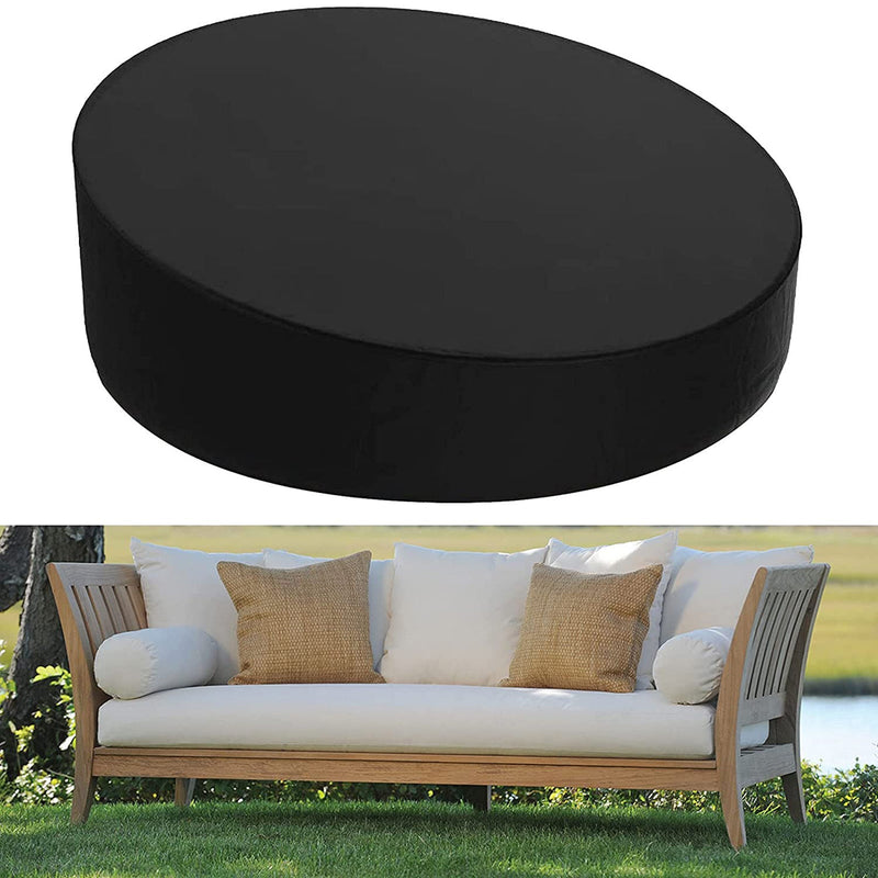 Impermeable resistente al aire libre sofá silla cubierta de muebles sofá cama jardín Patio redondo