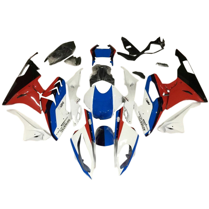 Amotopart BMW S1000RR 2017-2018 Zestaw owiewek Korpus Plastik ABS