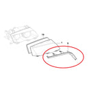 63128384487 63128384486 Obere Scheinwerfer-Abdeckleiste links/rechts für BMW 3 E46 98-01 Generic