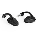 Svart 7/8" tilpasset CNC aluminium motorsykkel motorsykkel 22 mm styre endespeil Generisk