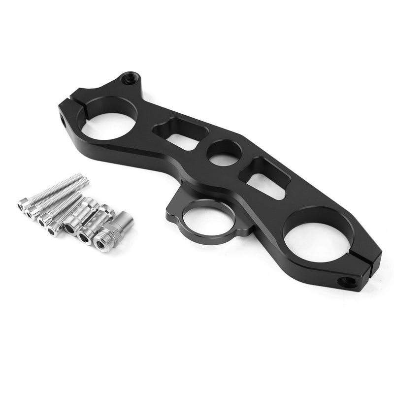 Abaixamento da braçadeira superior frontal da árvore tripla para Kawasaki Ninja ZX6R 09-12 Generic