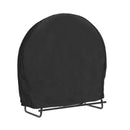 Log Hoop Rack Cover Verschluss wasserdicht wetterfest für runden Brennholzhalter