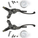 Universal 7/8'' 22 mm frontbremseklutch hovedsylinder reservoarspak Sølv Generisk