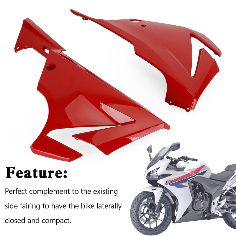 Siderammedeksel kåpehette for Honda CBR500R 2019-2021 Generisk Fedex Express