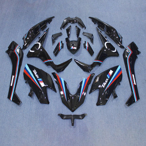 Amotopart Fairing Kit för Yamaha T-Max TMAX530 2017-2018 Kaross ABS