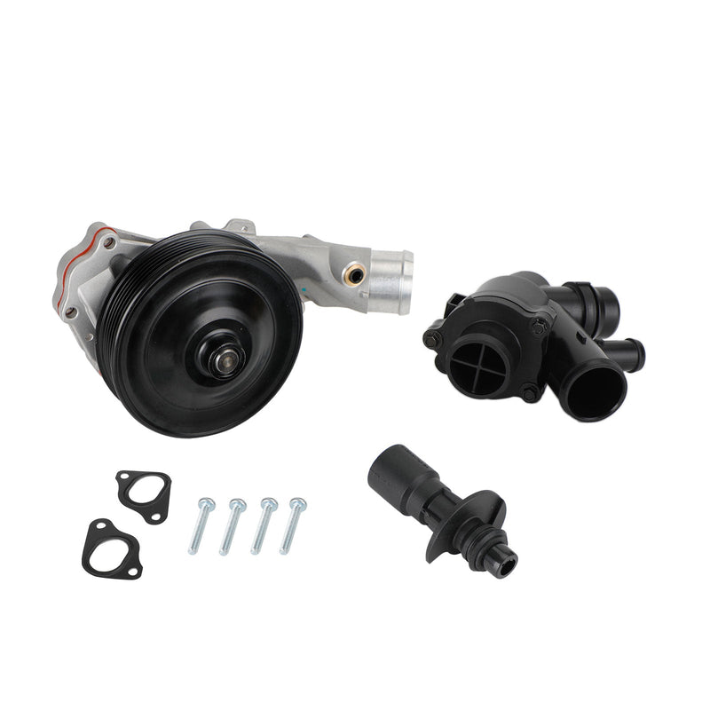 Land Rover 2010–2016 LR4 Wasserpumpe mit Schrauben, Dichtungen, Stecker + Thermostat-Kit