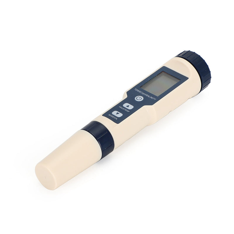 5in1 PH/TDS/EC/Salzgehalt/Temperatur Digital Water Quality Tester Meter Test Tool