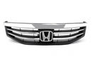 Accord 2011-2012 Honda Nová přední horní kapota nárazníku Černá chromovaná náhradní mřížka Generic