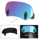 Motorsykkel Justerbar Clip On Windshield Extension Spoiler Vindavviser