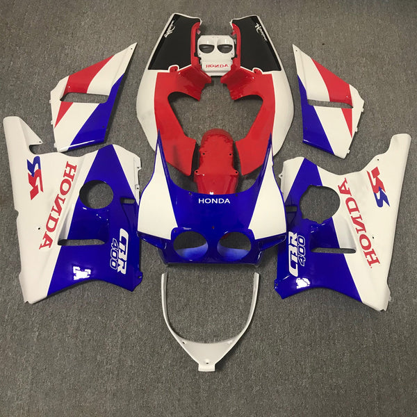 Amotopart Honda CBR400RR NC23 1987-1989 Fairing Set Body Plast ABS